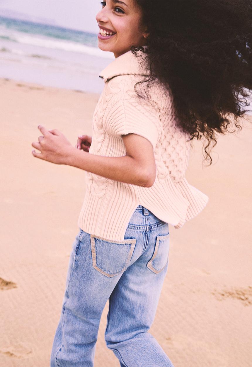MANGO - Jeans ocean - open blue