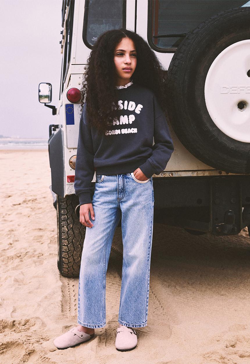 MANGO - Jeans ocean - open blue