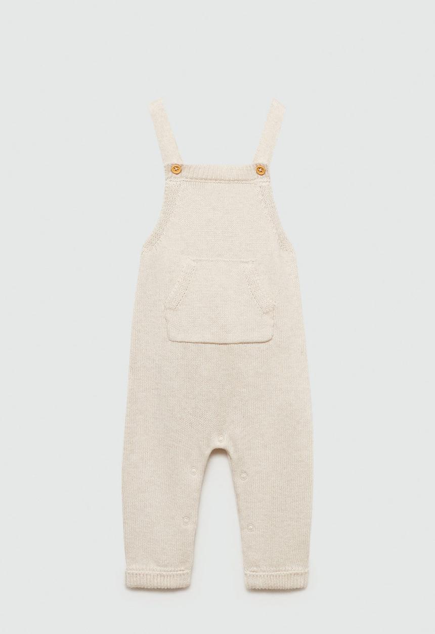 MANGO - Dungarees york7 - light/pastel brown