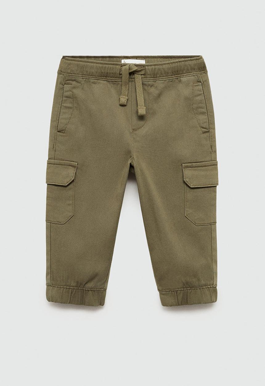 MANGO - Trousers keniab7 - beige/khaki