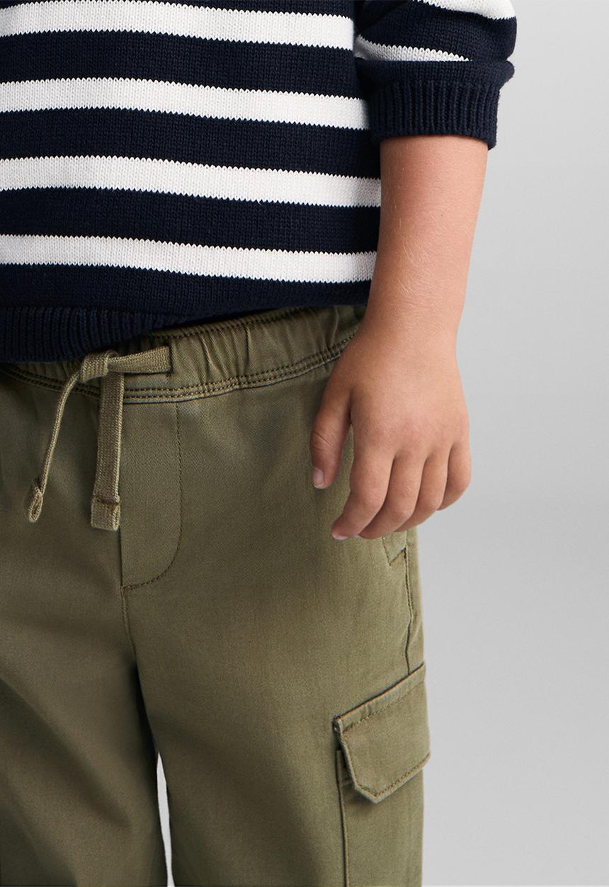 MANGO - Trousers keniab7 - beige/khaki