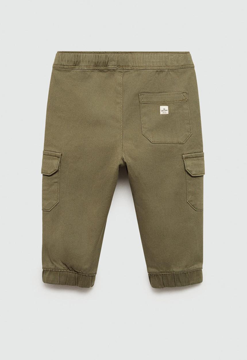 MANGO - Trousers keniab7 - beige/khaki