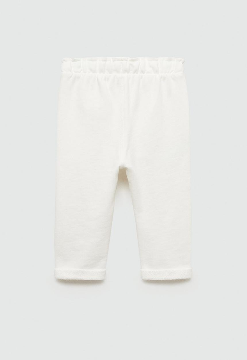 MANGO - Trousers vienab - natural