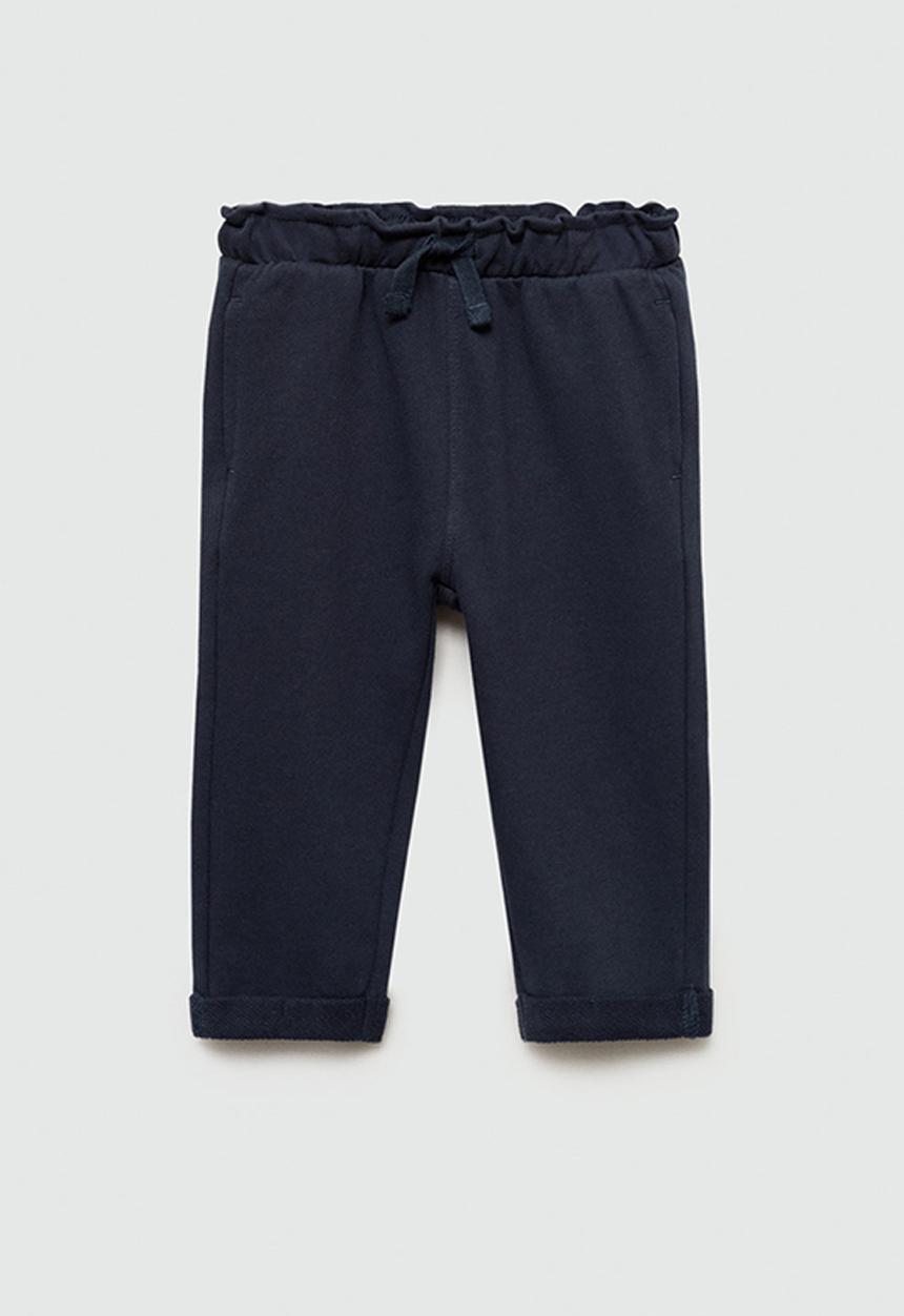 MANGO - Trousers vienab - navy