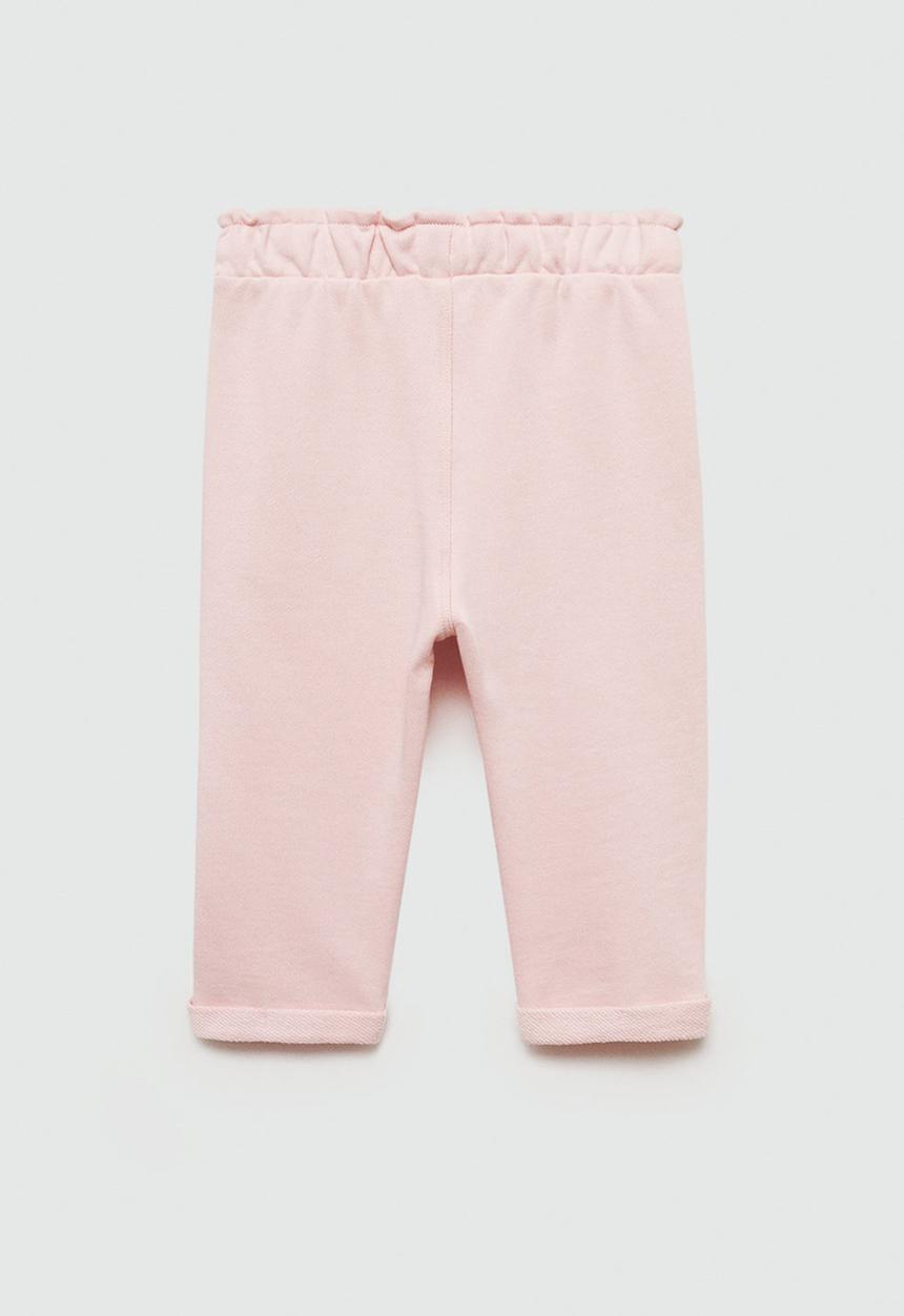 MANGO - Trousers vienab - pink