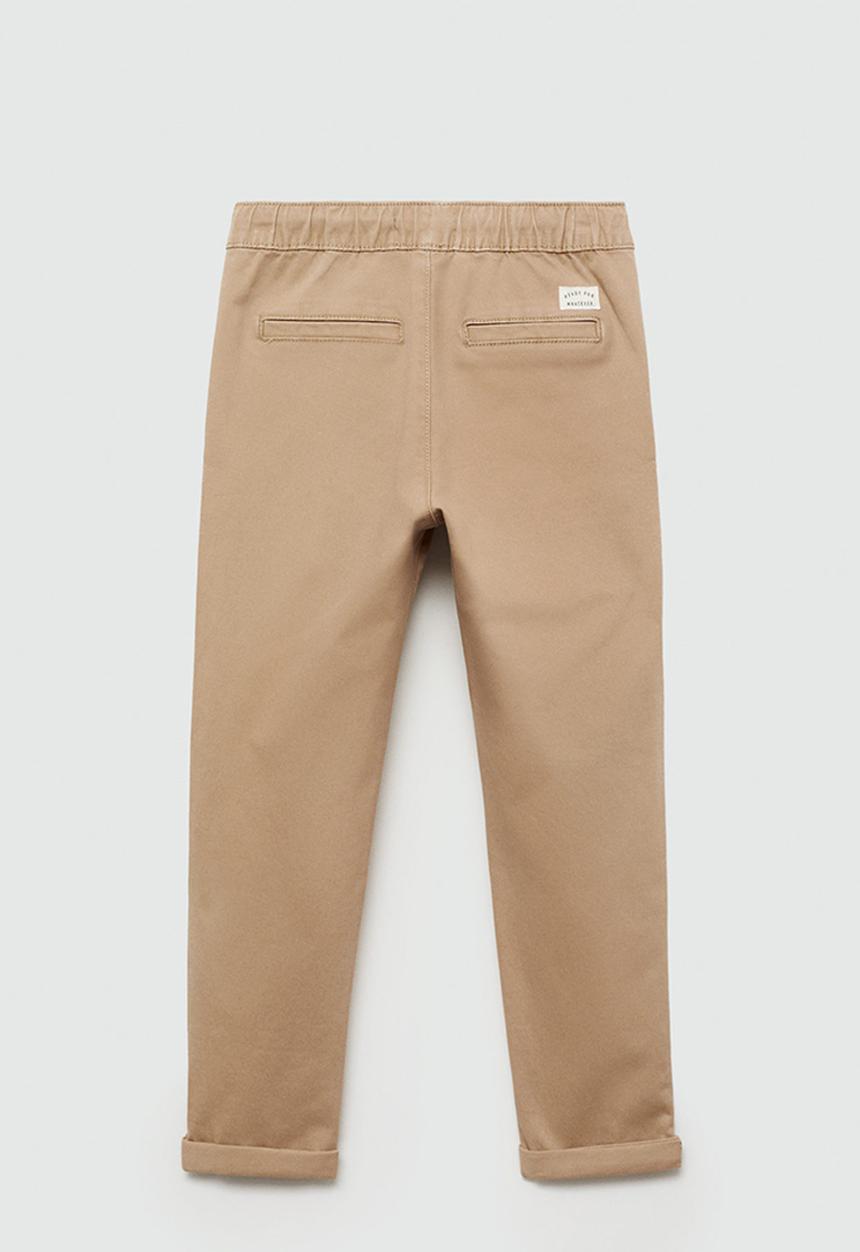 MANGO - Trousers franky7 - light pastel brown