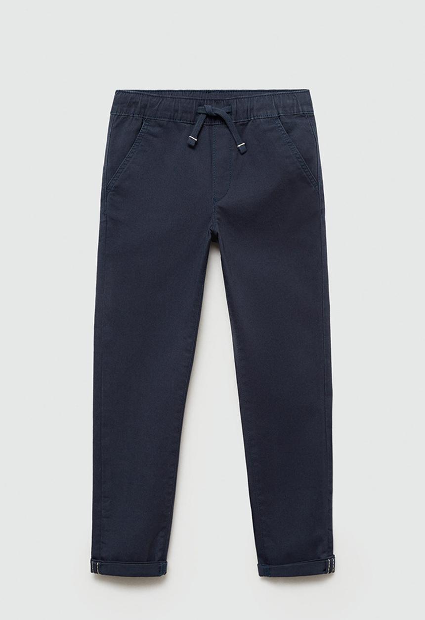 MANGO - Trousers franky7 - navy