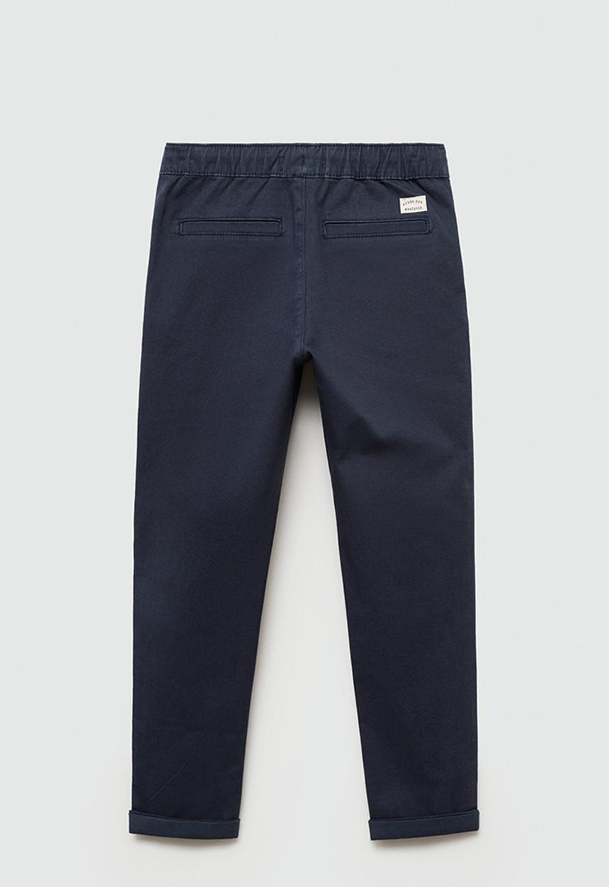 MANGO - Trousers franky7 - navy