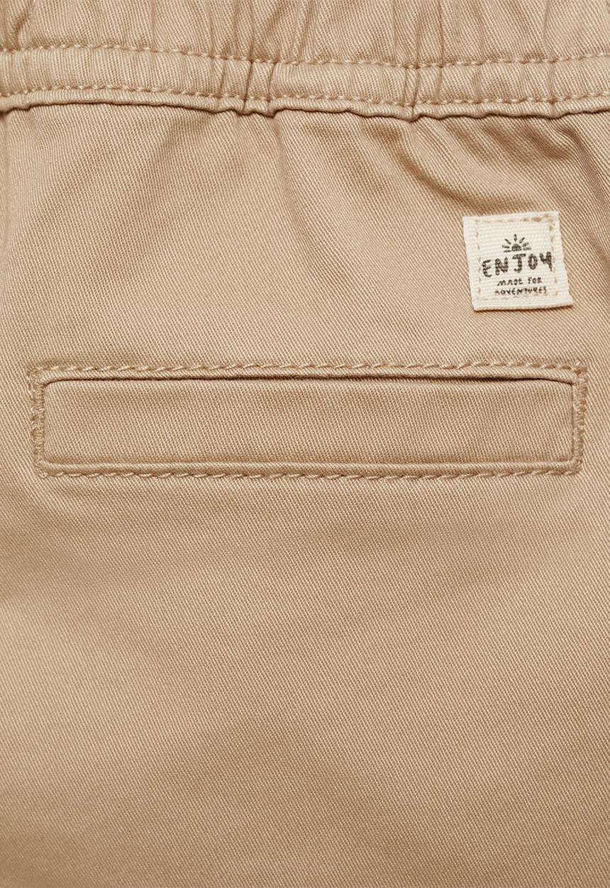 MANGO - Trousers cargob7 - light pastel brown