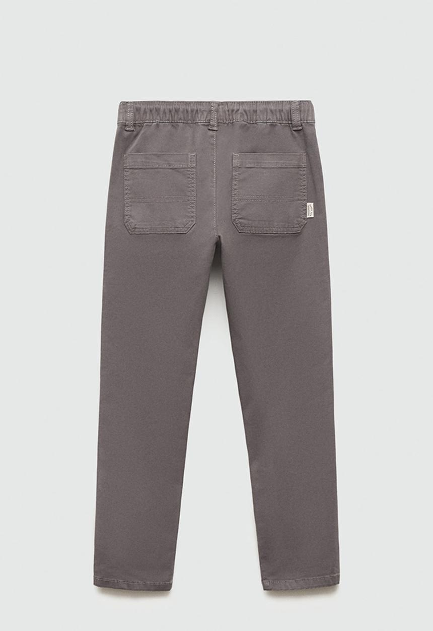 MANGO - Trousers joel - charcoal