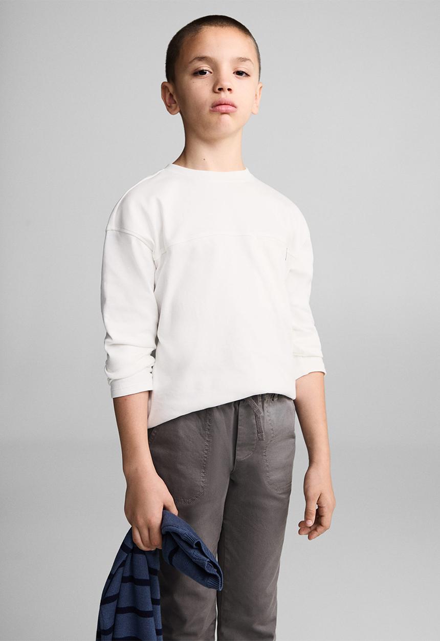 MANGO - Trousers joel - charcoal