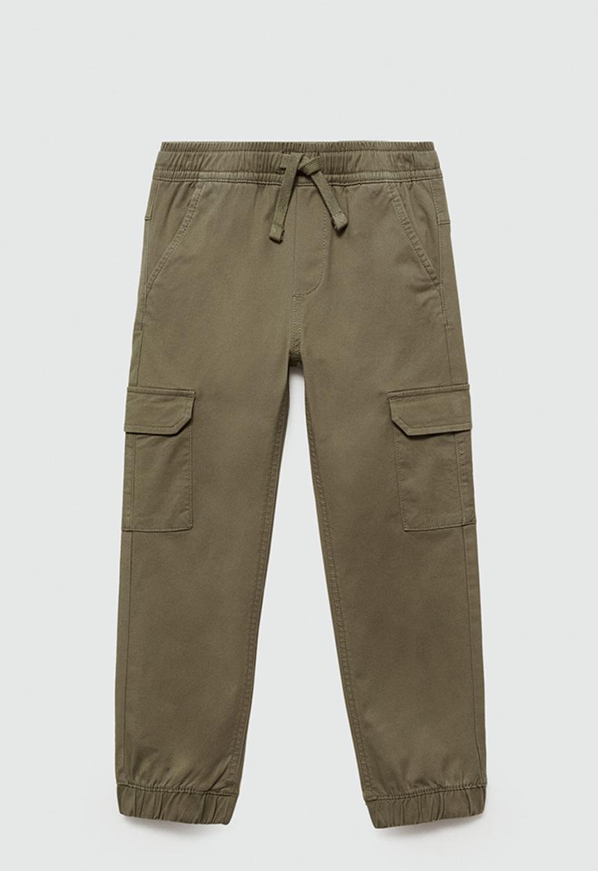 MANGO - Trousers kenia - khaki