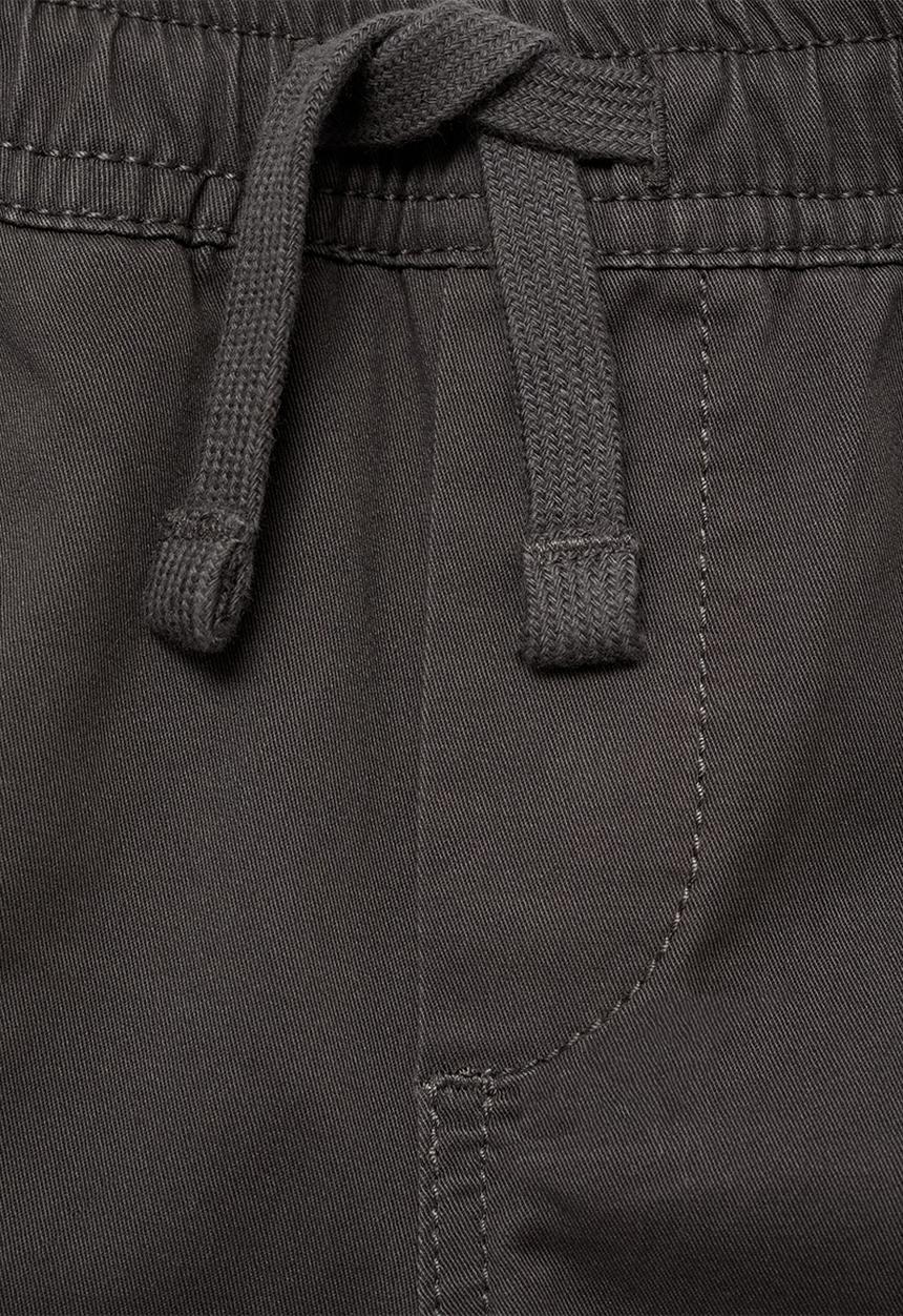 MANGO - Trousers kenia - charcoal