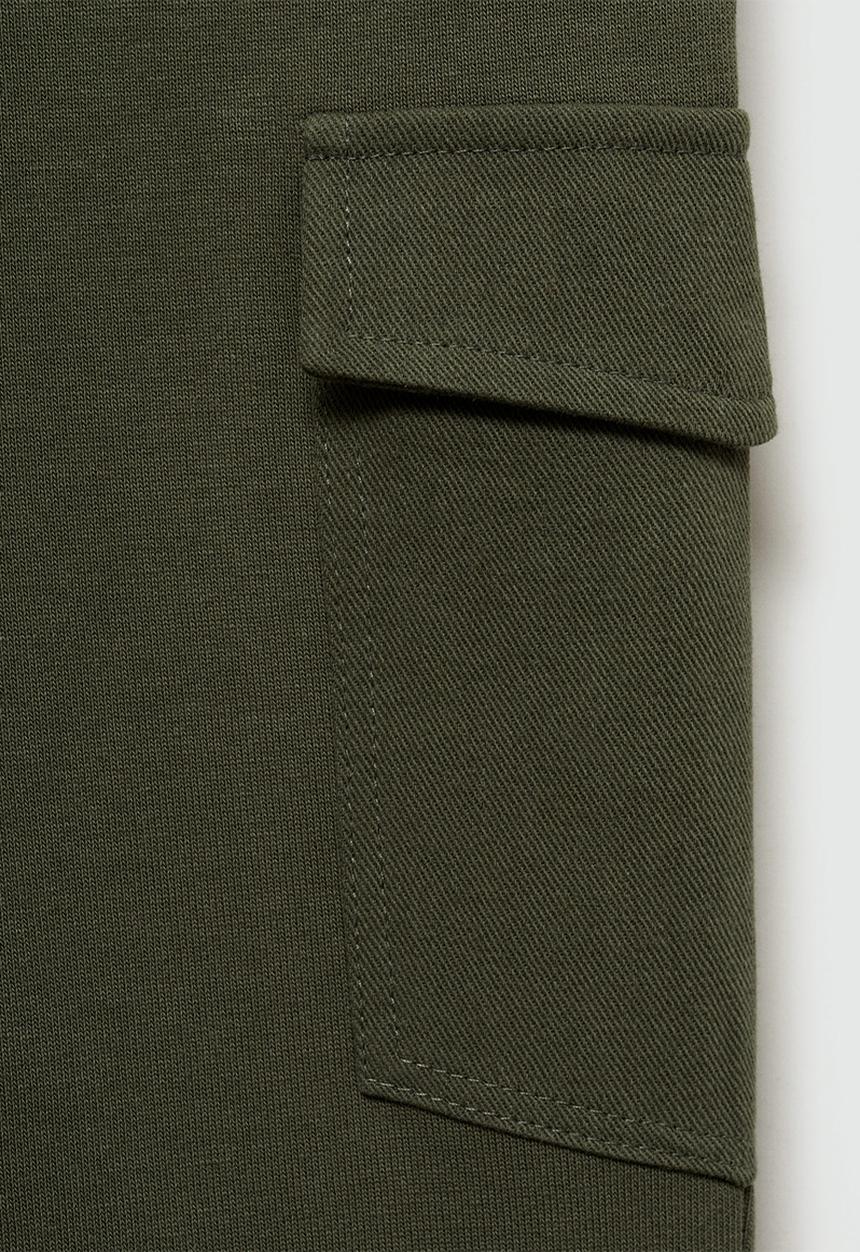 MANGO - Trousers cargo - khaki