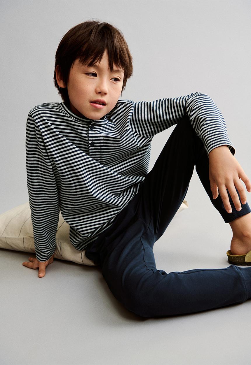 MANGO - Pijama pack toscana - navy