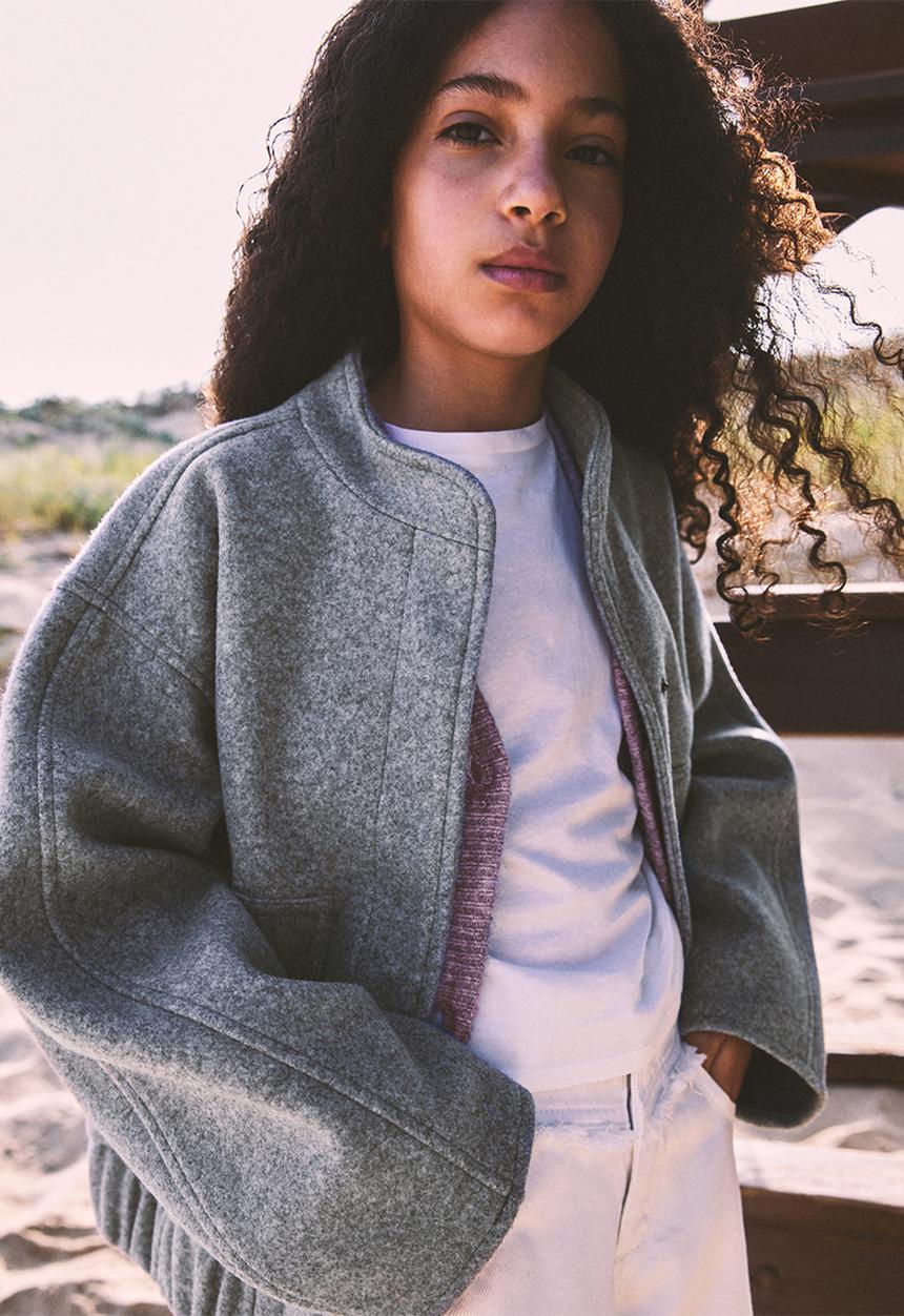 MANGO - Jacket vera - grey