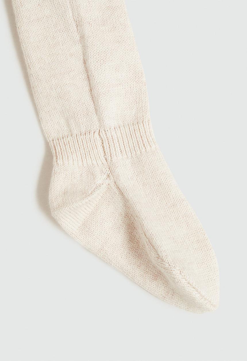 MANGO - Leggings lila - light/pastel brown