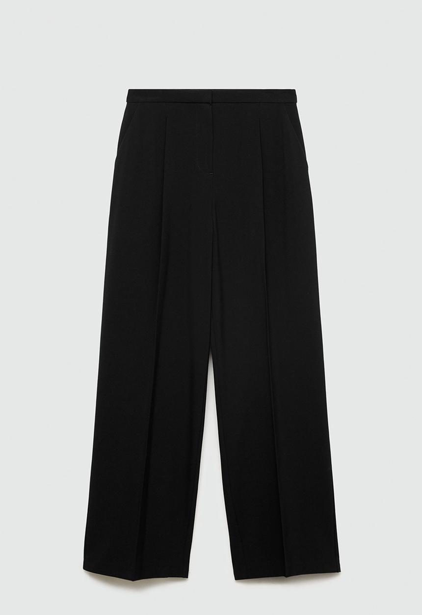MANGO - Trousers Gera - Black