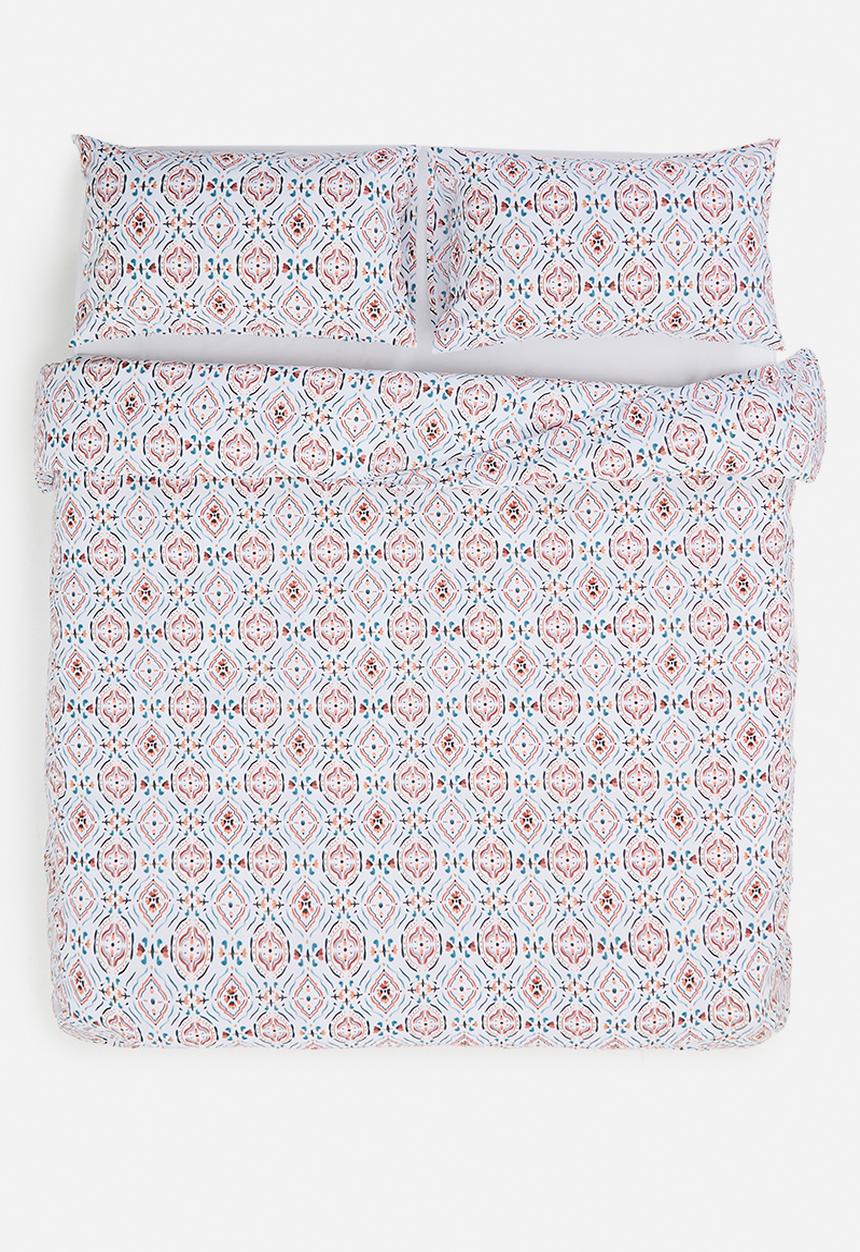 Sixth Floor - Adeliza Watercolour Cotton Blend Duvet Set