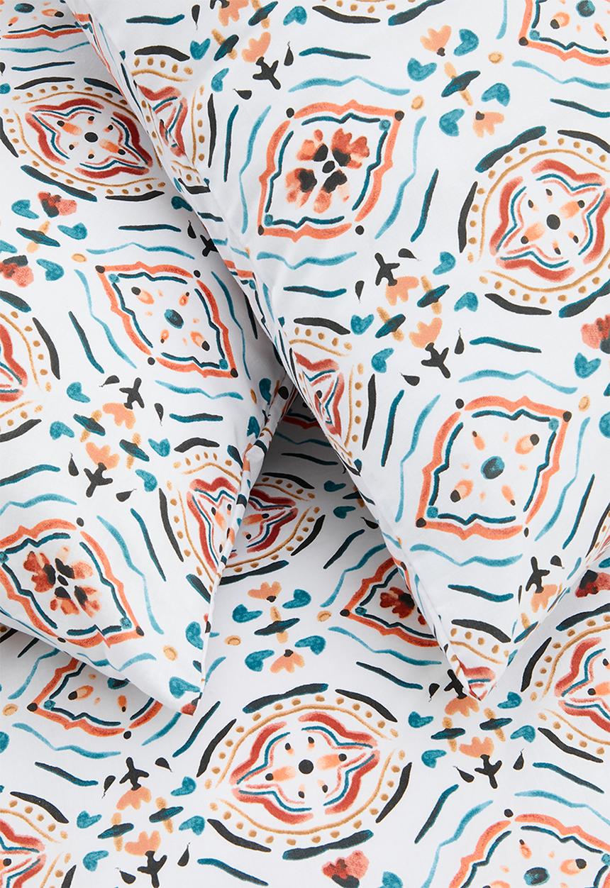 Sixth Floor - Adeliza Watercolour Cotton Blend Duvet Set