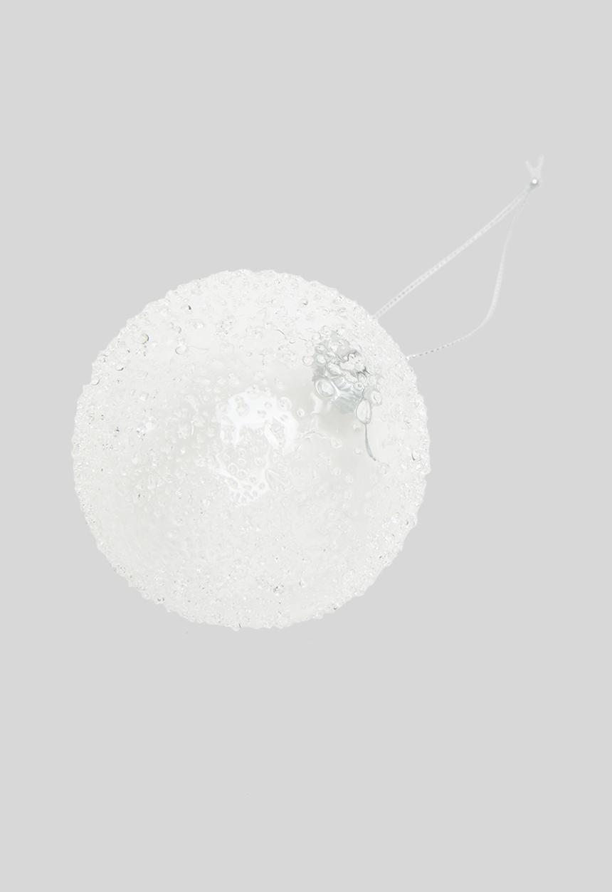 H&M - Glass christmas tree bauble - transparent