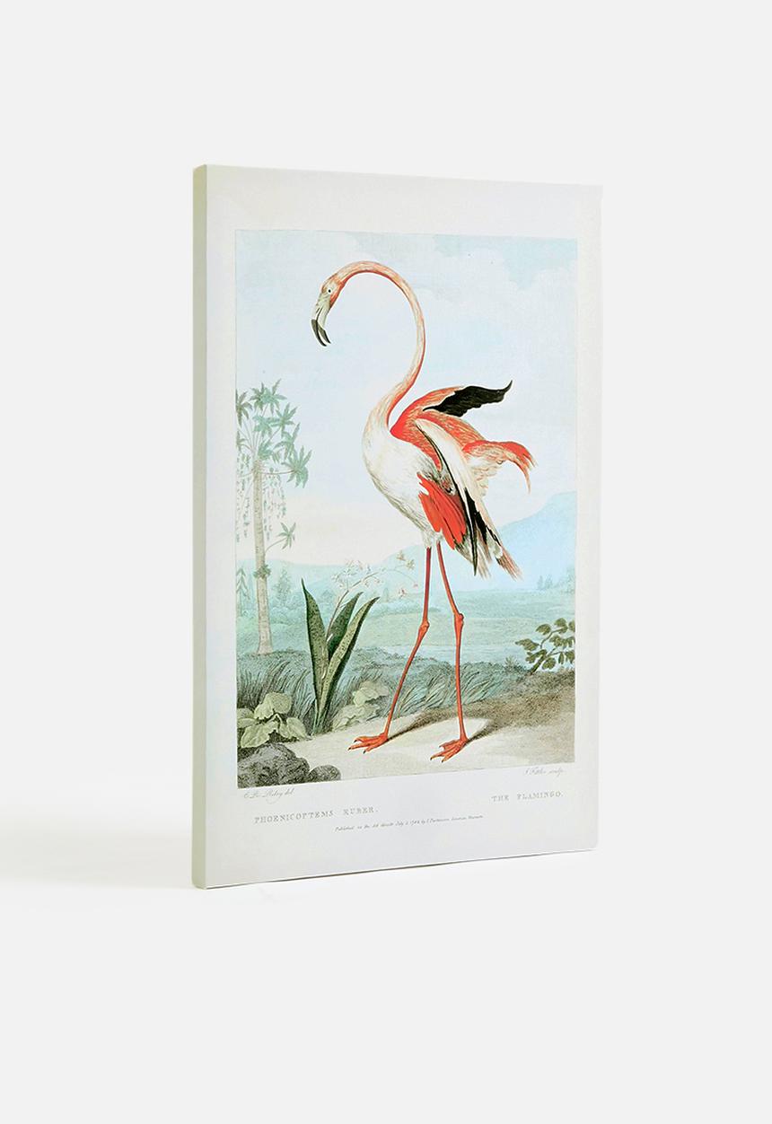 MJ Design Studio - The Flamingo Canvas Wall Art