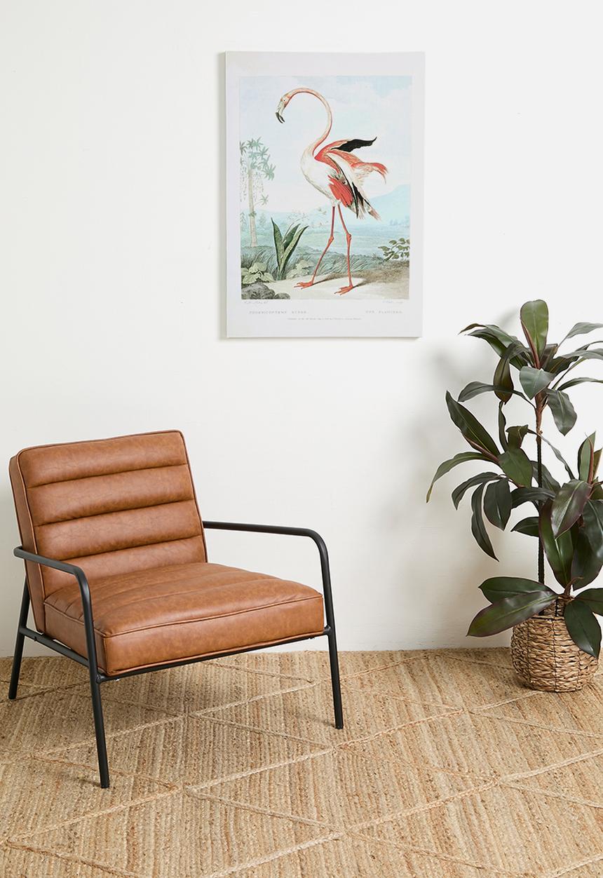 MJ Design Studio - The Flamingo Canvas Wall Art