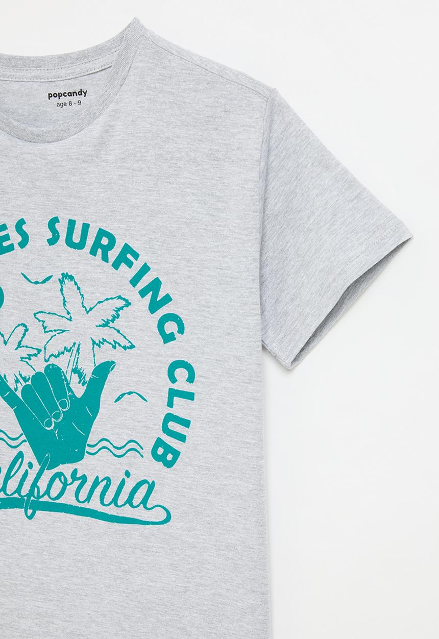 Pop Candy - Graphic tee - light grey