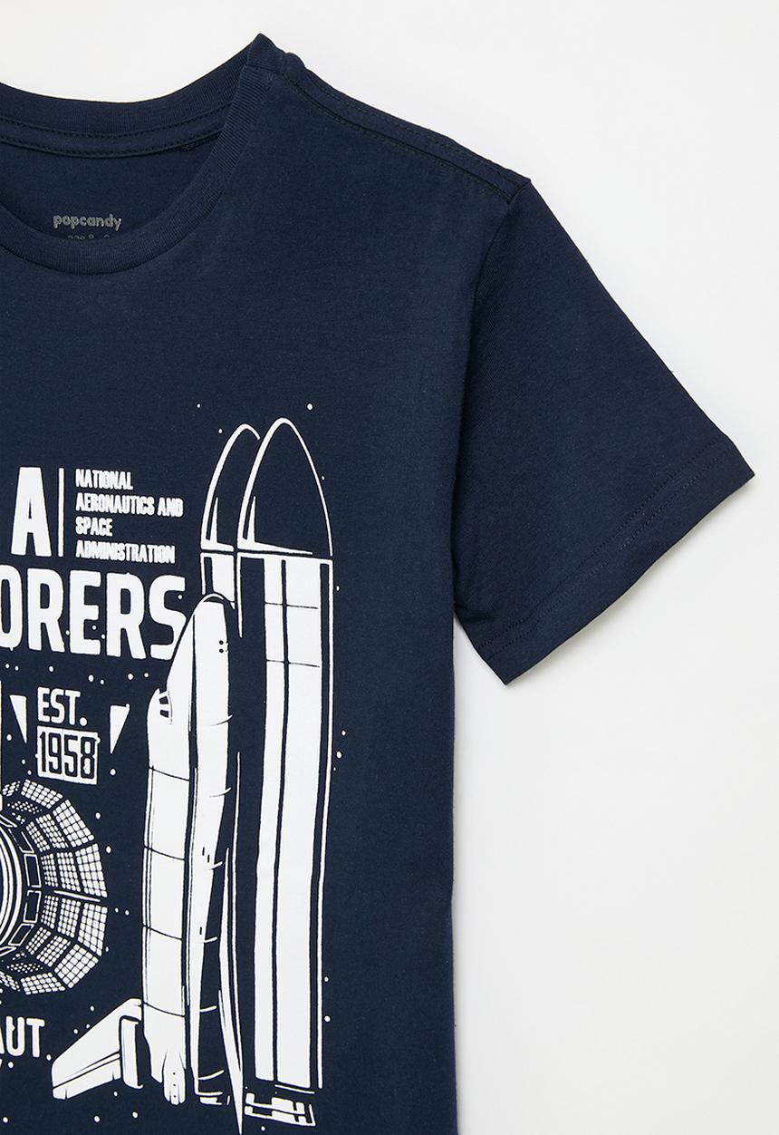 Pop Candy - Nasa tee - navy blue