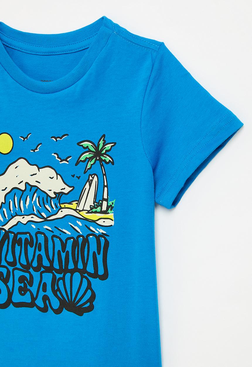 Pop Candy - Graphic tee - blue
