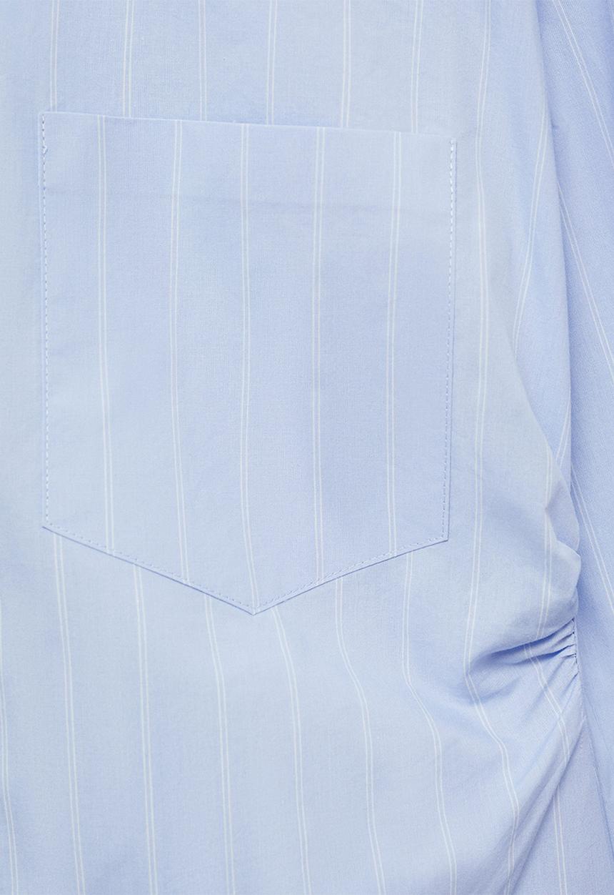MANGO - Shirt Fru -  Light Pastel Blue