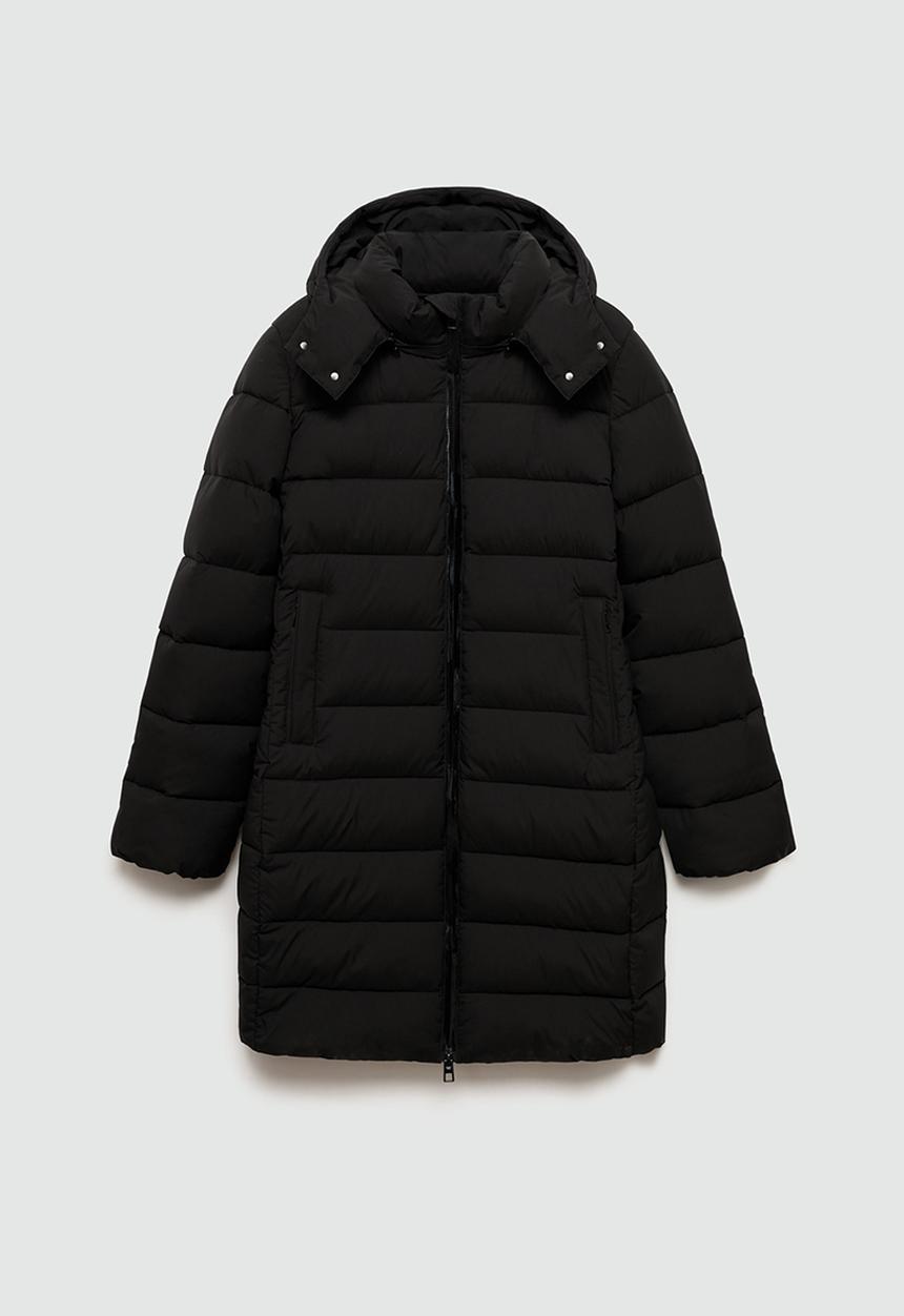 MANGO - Anorak Bego  - Black