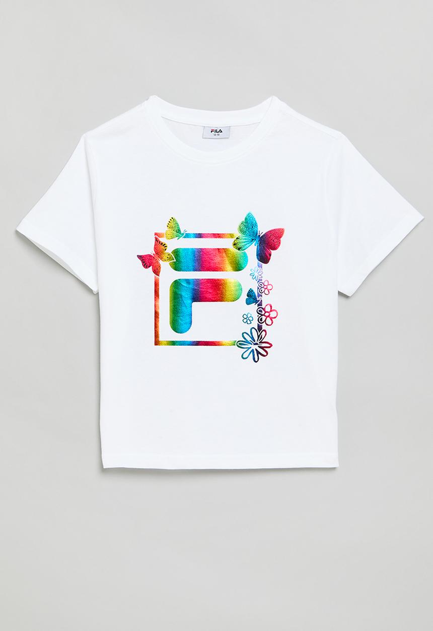 FILA - Holly Cropped T-Shirt - White
