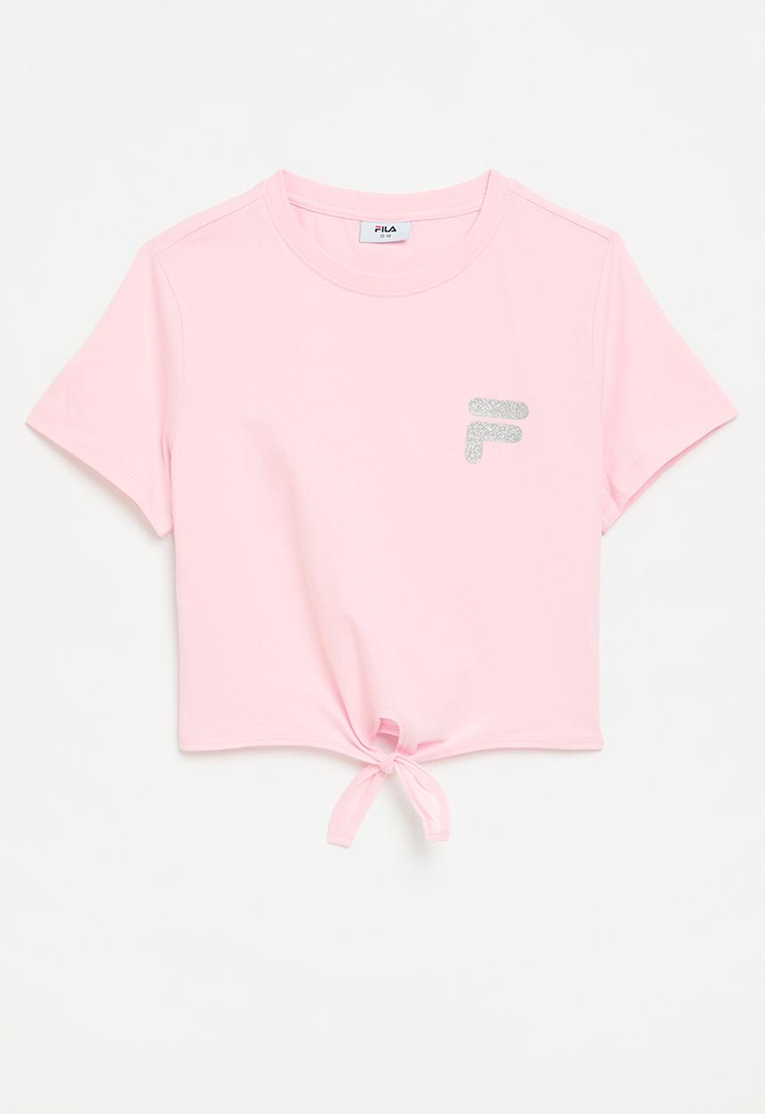 FILA - Greta Crop Knot Top-Ballet Slipper