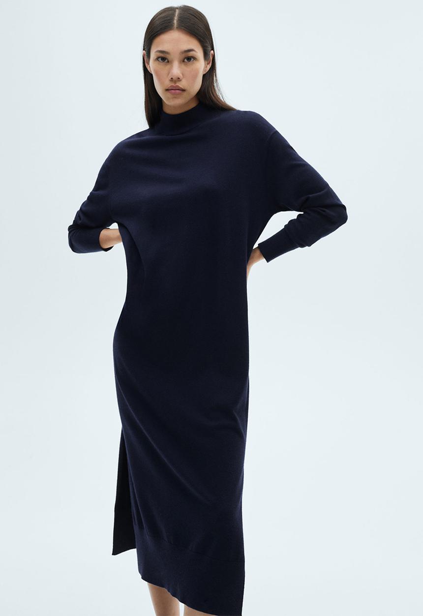 MANGO - Dress vieira -  navy