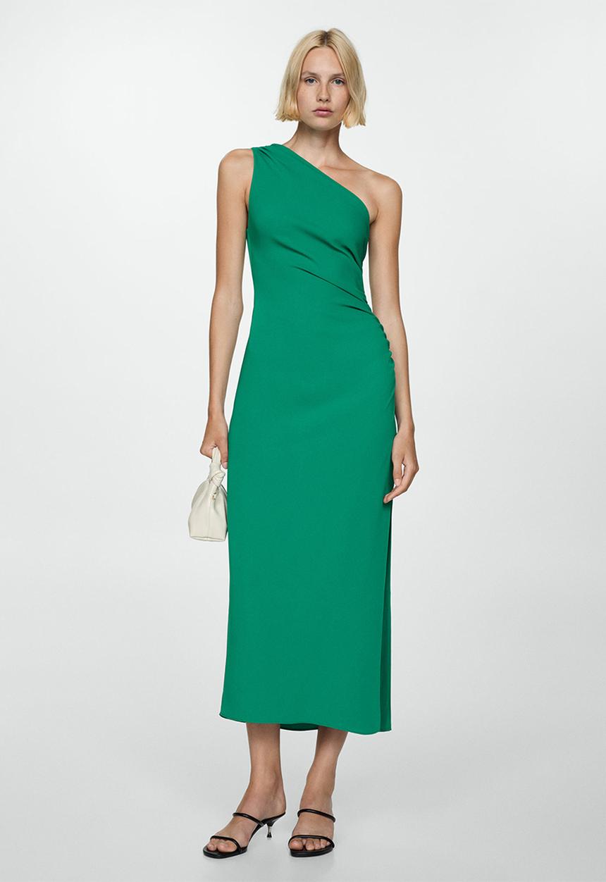 MANGO - Dress naty - green