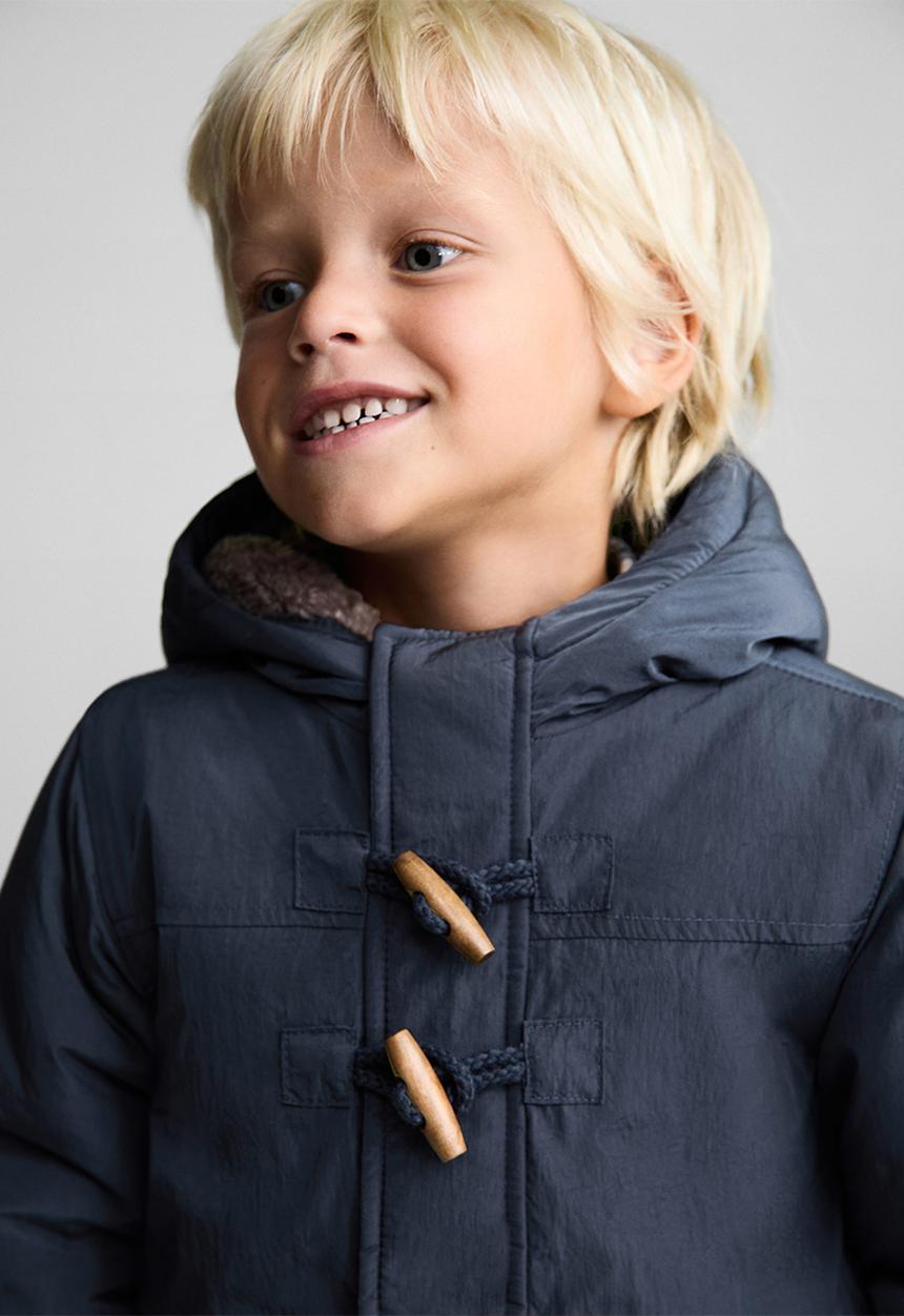 MANGO - Anorak noruega - medium blue