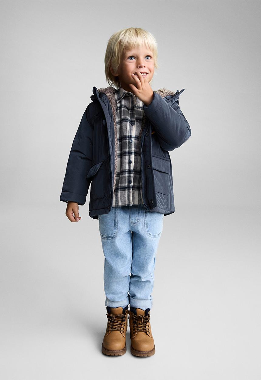 MANGO - Anorak noruega - medium blue