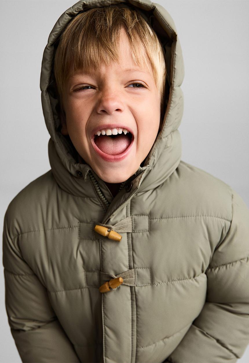 MANGO - Anorak aldoal - green