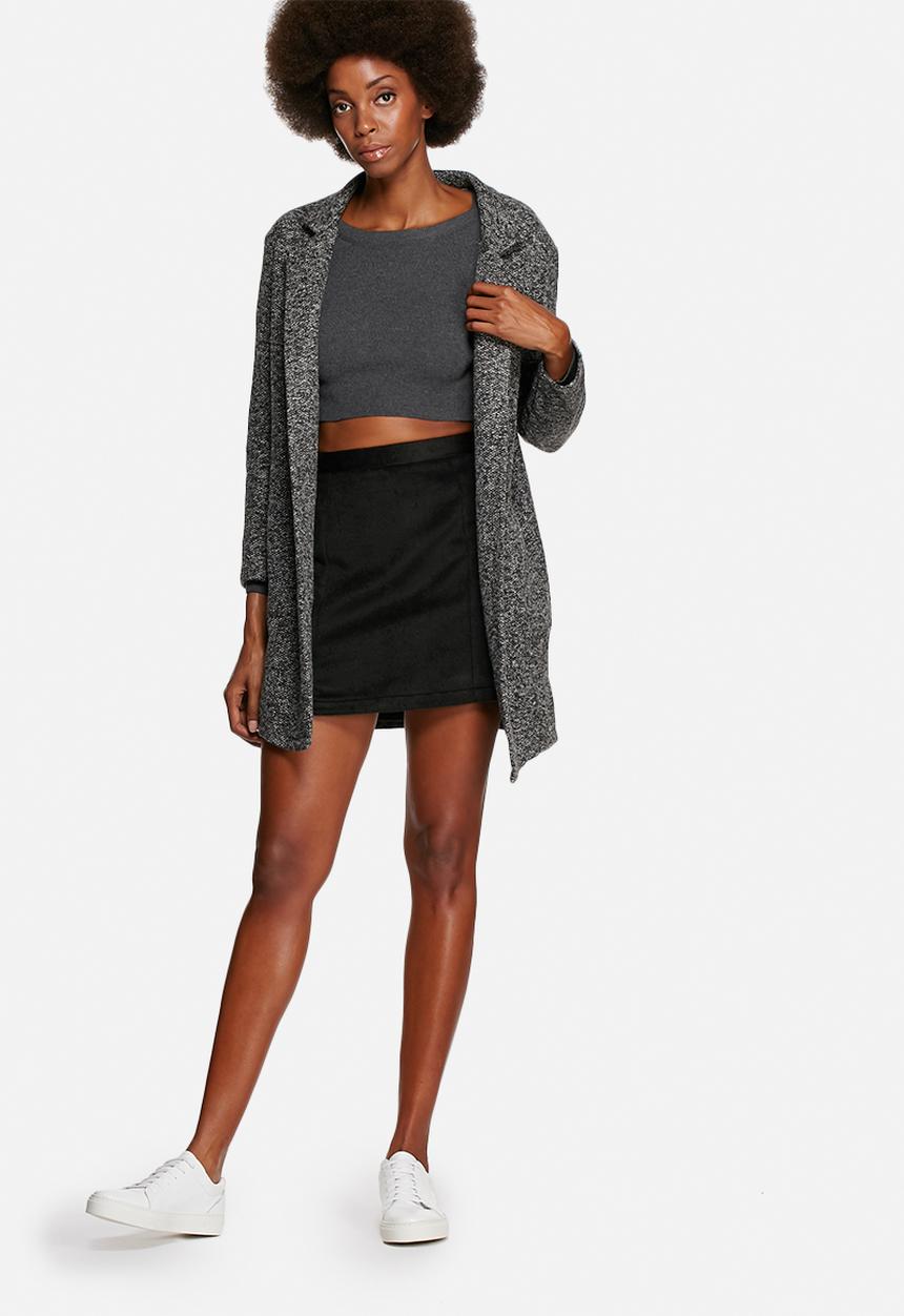Native Youth - Brushed A-line mini skirt