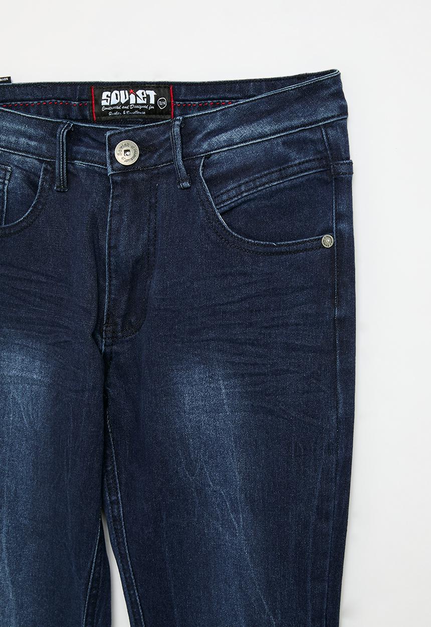 SOVIET - Boys fashion skinny denim - indigo