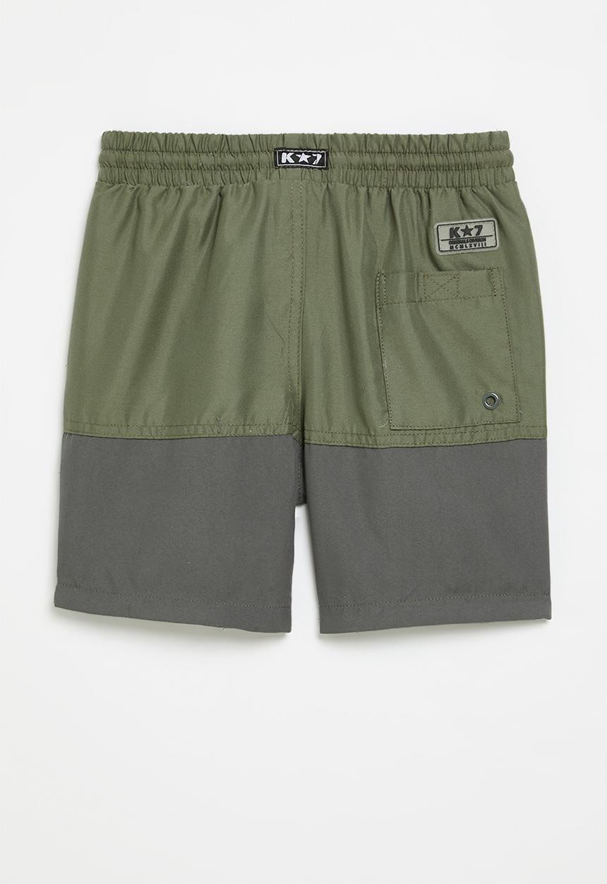 K-STAR 7 - Universe boys shorts - pebble/charcoal