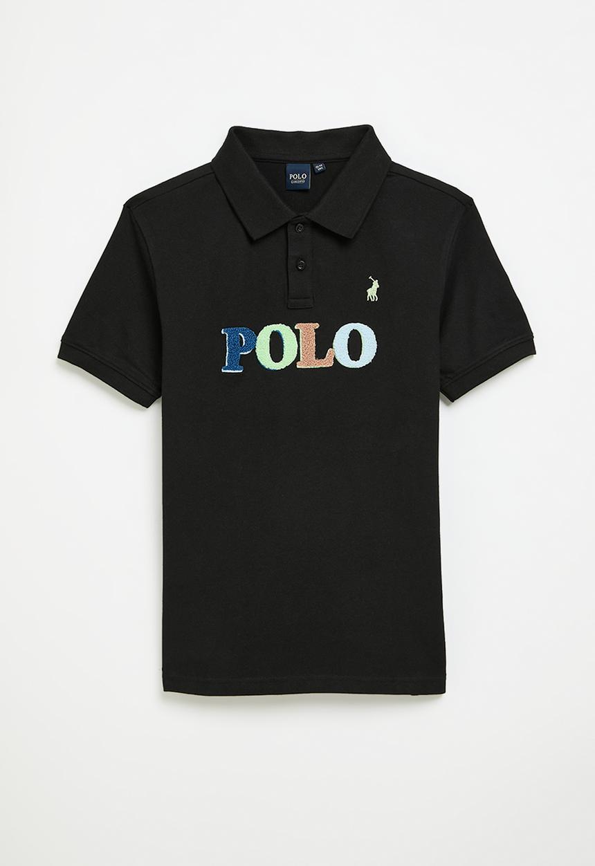 POLO - Boys kyle ss golfer - black