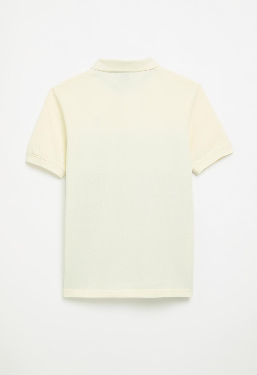 POLO - Boys warren striped ss golfer - sea green