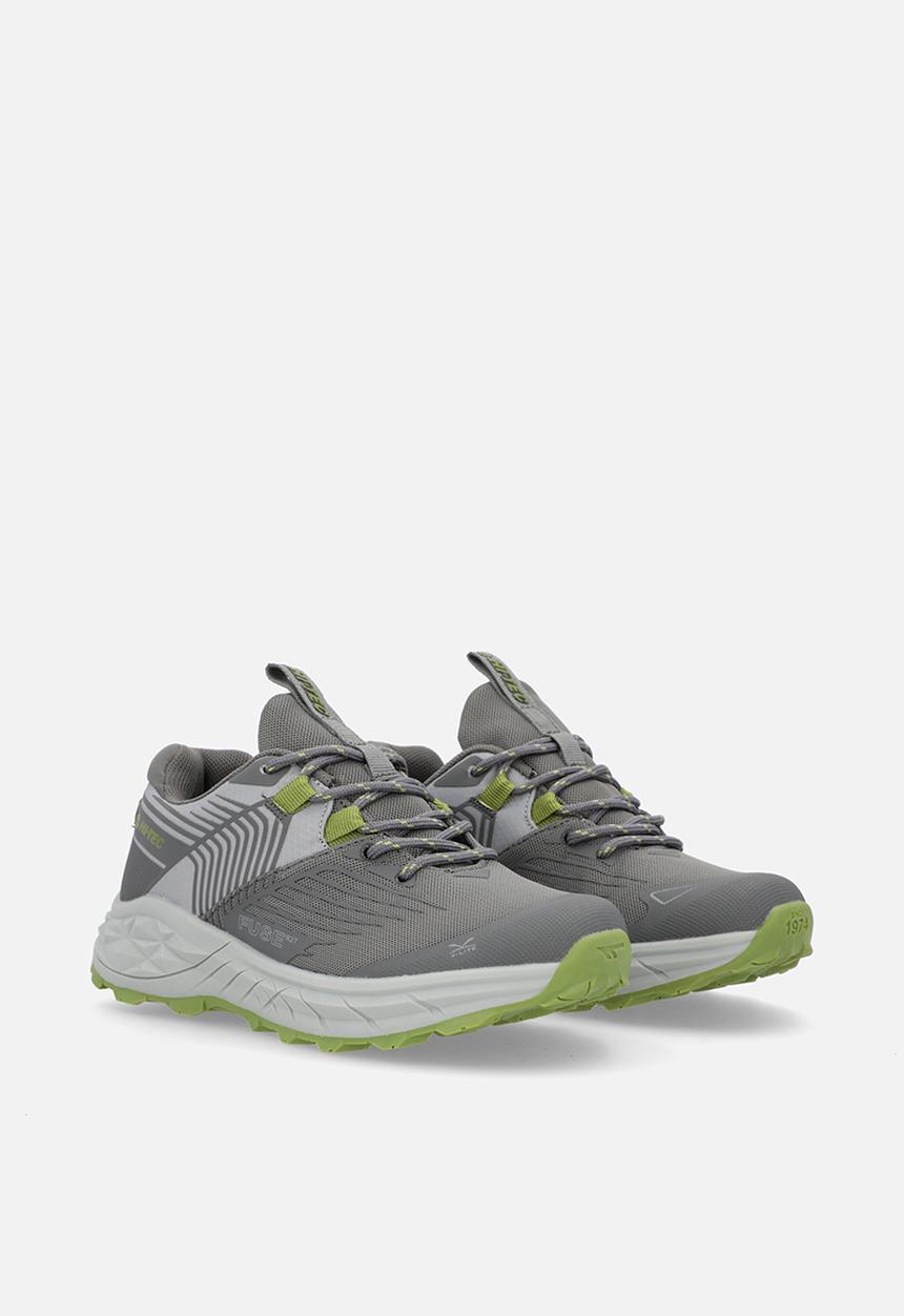 Hi-Tec - Fuse Trail  Low JNR- Dark Citron