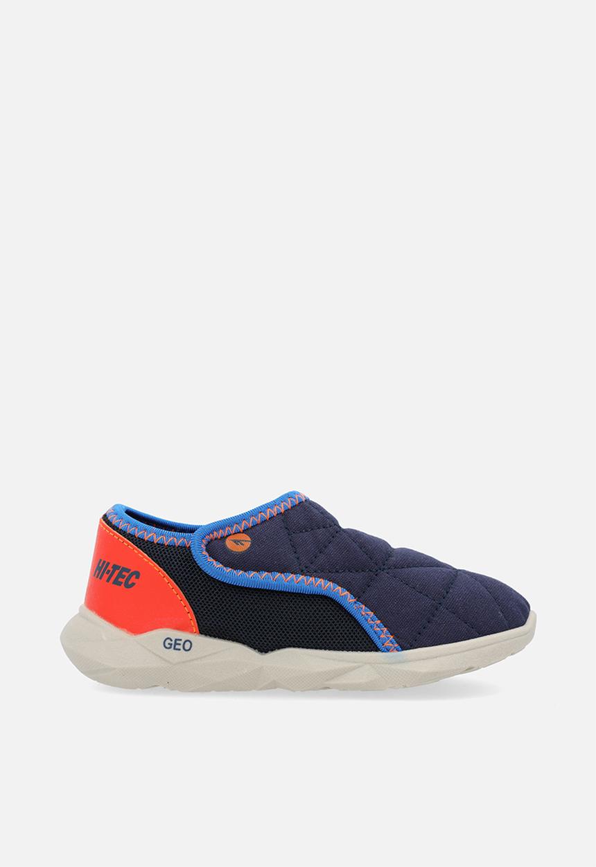 Hi-Tec - Geo-Lite infants velcro- Navy/Orange