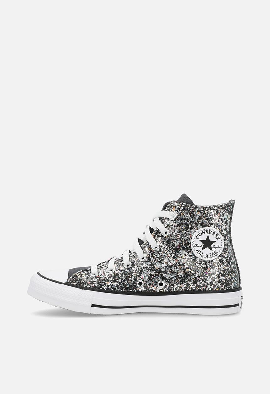Converse - Chuck taylor all star glitter - dark matter/white/black