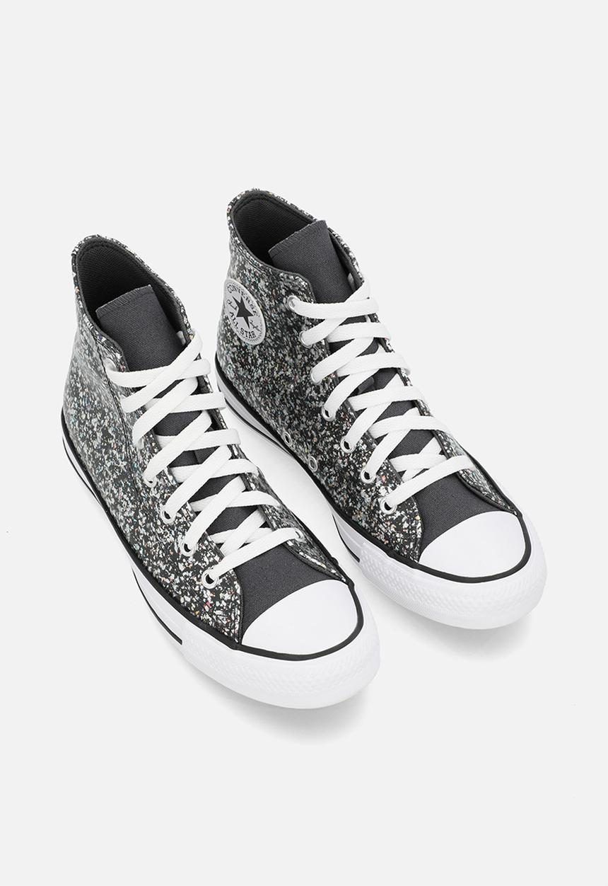 Converse - Chuck taylor all star glitter - dark matter/white/black