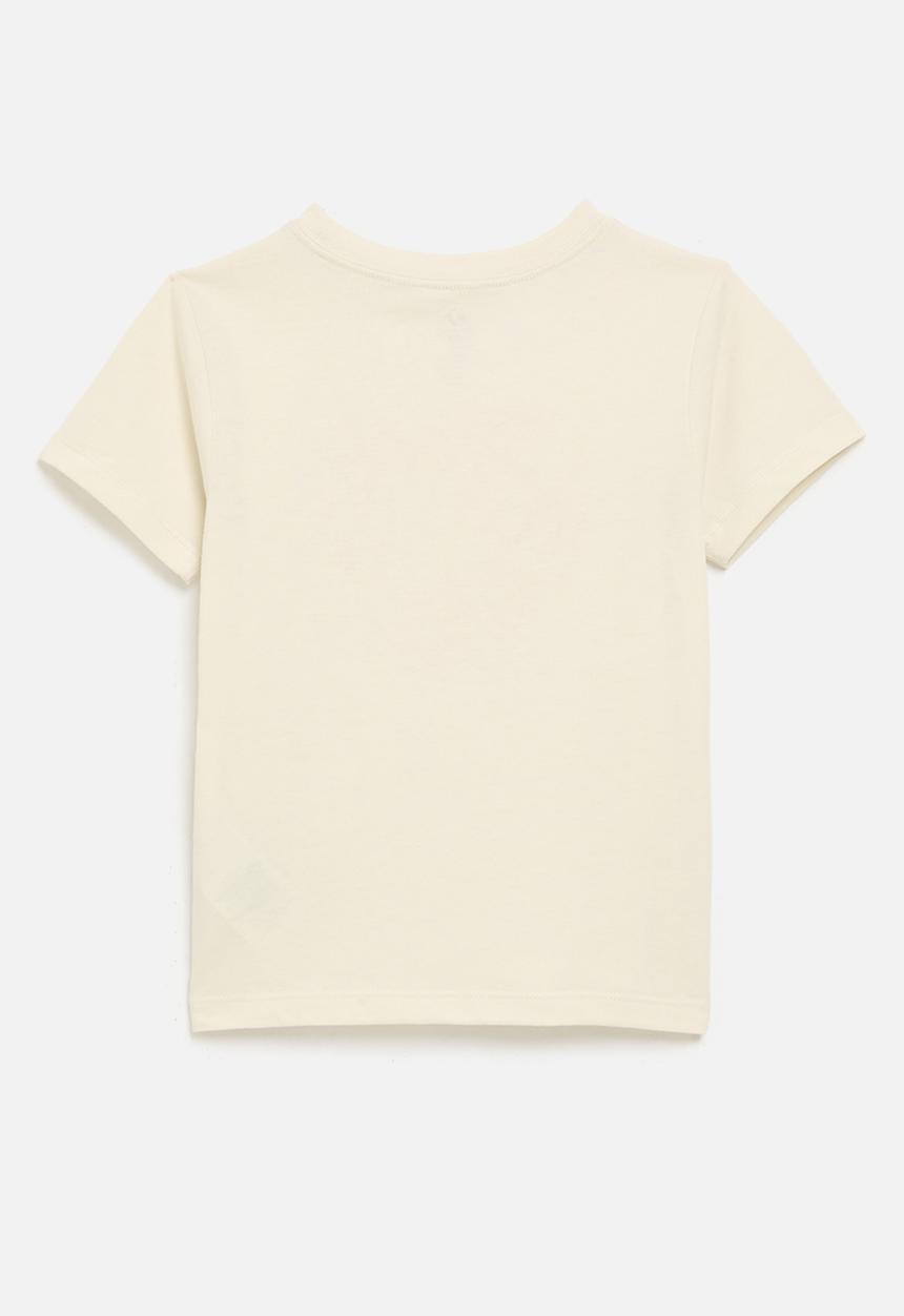 Converse - Cnvg short sleeve heart graphic tee - converse natural ivory