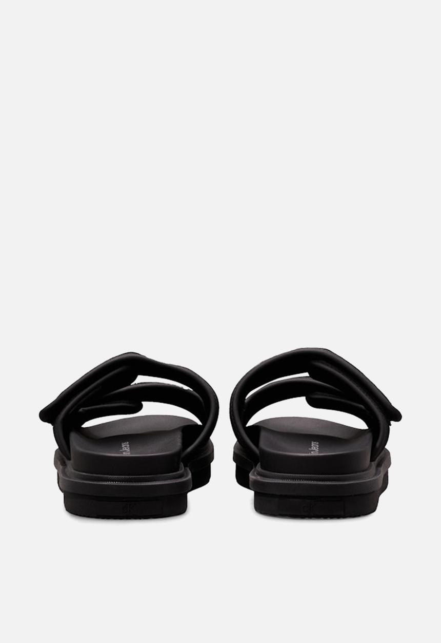 Calvin Klein - Double Bar Sandal Mtl - Black